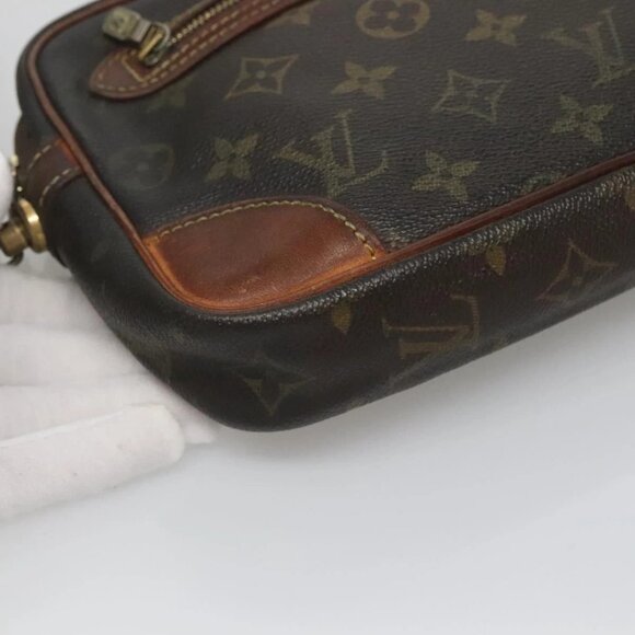 LOUIS VUITTON Monogram Marly Dragonne GM Clutch Bag M51825 LV Auth th6078 - Picture 4 of 16